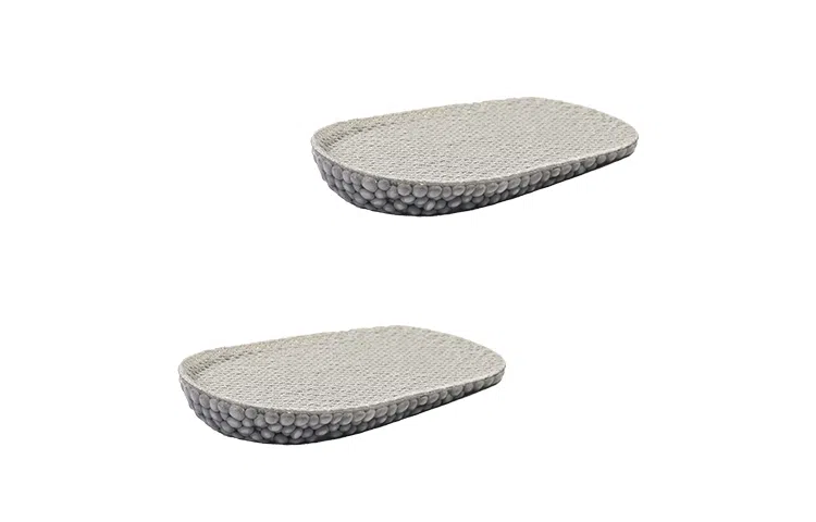 迈高乐 隐形内增高半垫软弹舒适内增高垫硅胶爆米花 鞋垫 男女同款情侣款 灰色