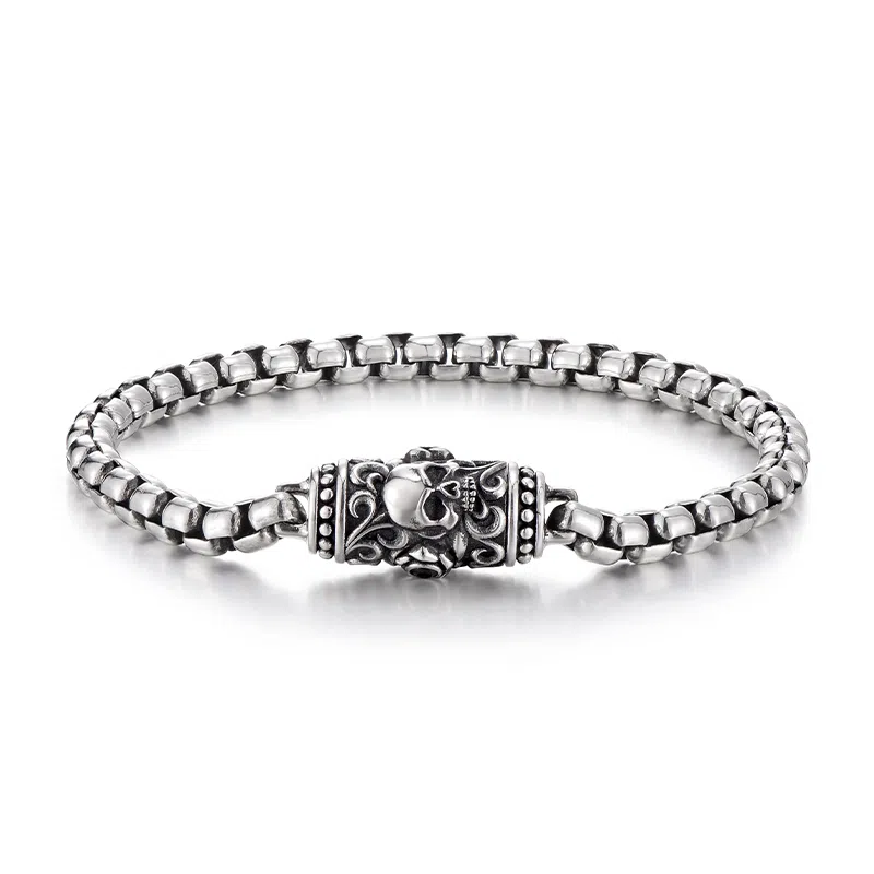 IDEAGEMER Skull Bracelet