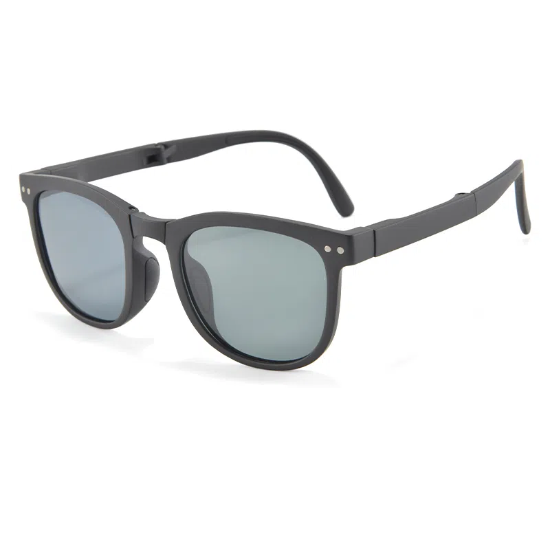 康视顿 墨镜折叠偏光防紫外线防晒 方形 太阳眼镜 儿童款