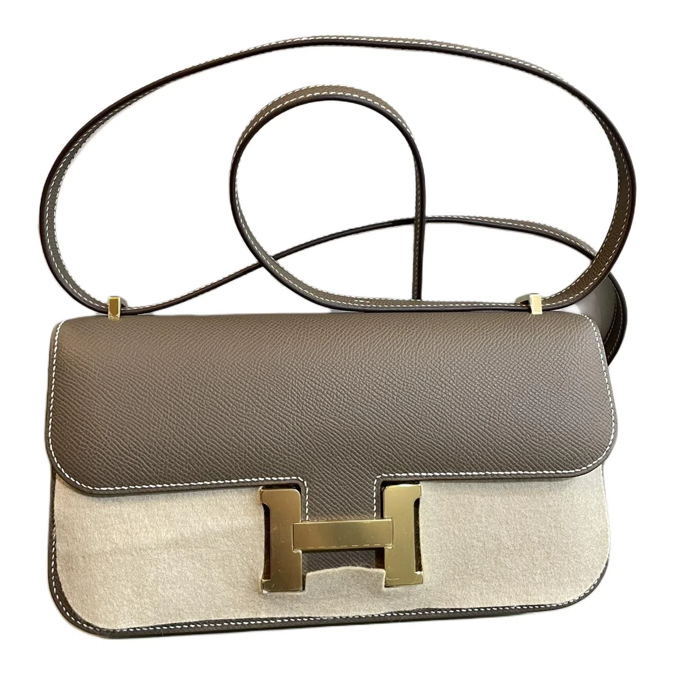 Hermes Constance Elan Epsom Grey