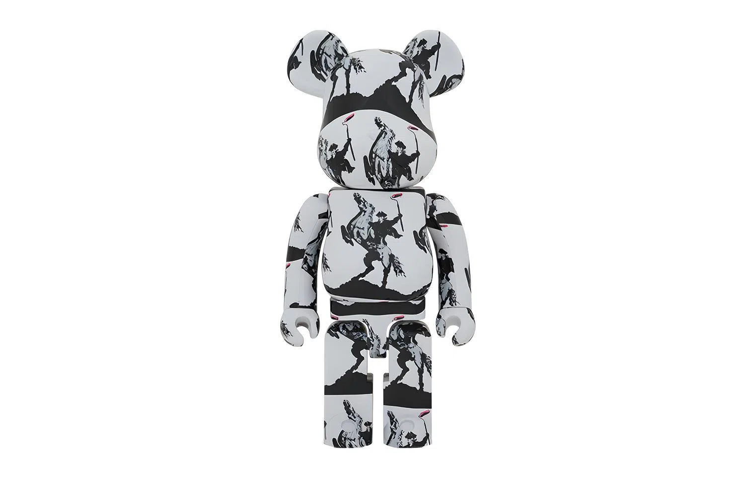 BE@RBRICK Highwayman Napoleon Black White 70cm