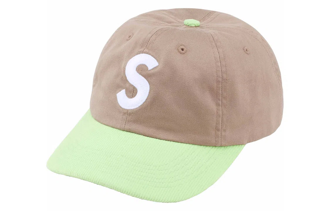 Supreme SS24 WEEK 8 2-TONE S LOGO 6-PANEL