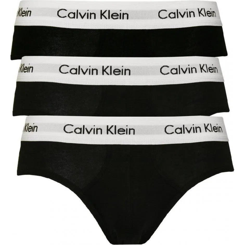 Calvin Klein 3P Hip Brief Black