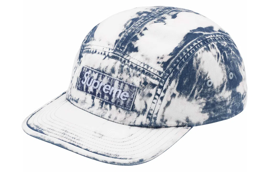 Supreme SS24 WEEK 10 BLEACHED CHINO CAMP CAP