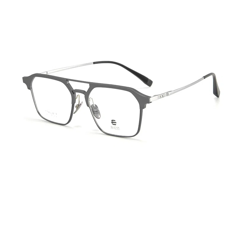 【联系客服可配度数】 康视顿 磁吸轻奢高级感优雅气质 钛β钛 方形 光学镜架 男女同款情侣款