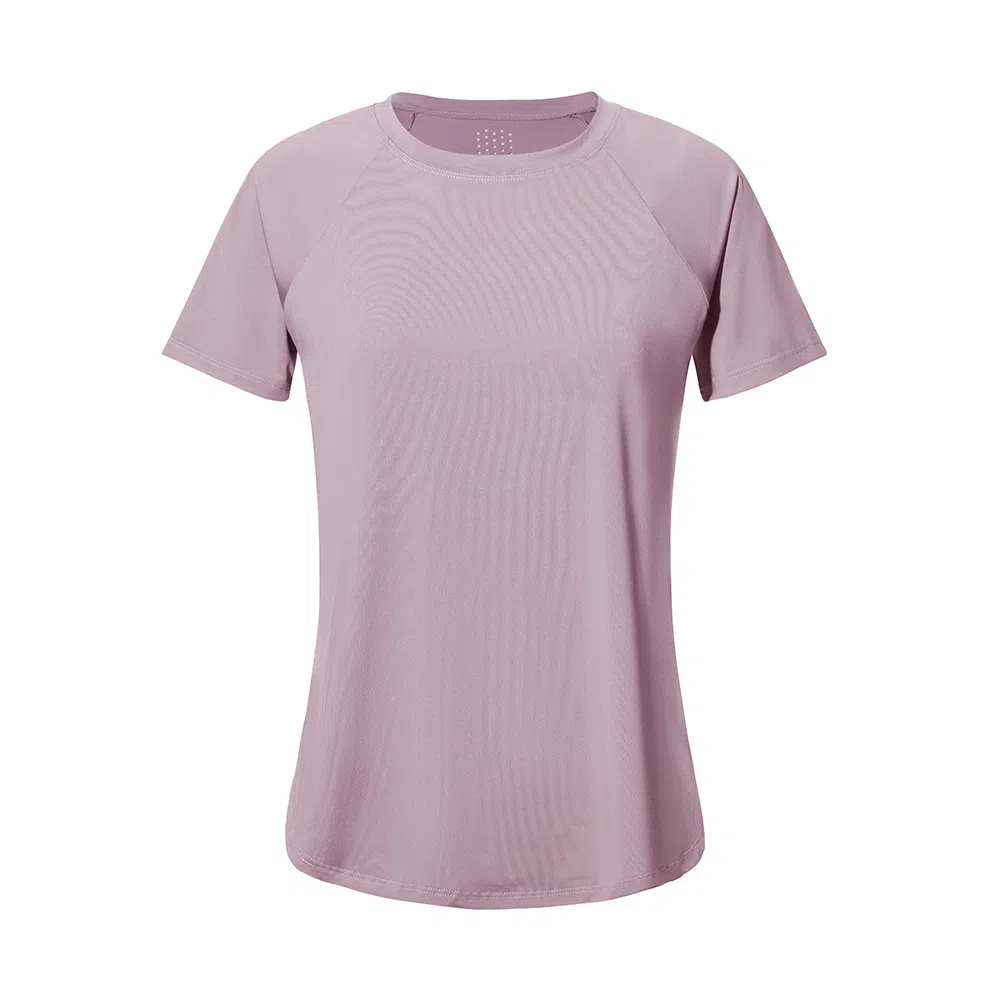 达兹 休闲透气速干训练短袖健身衣 女款