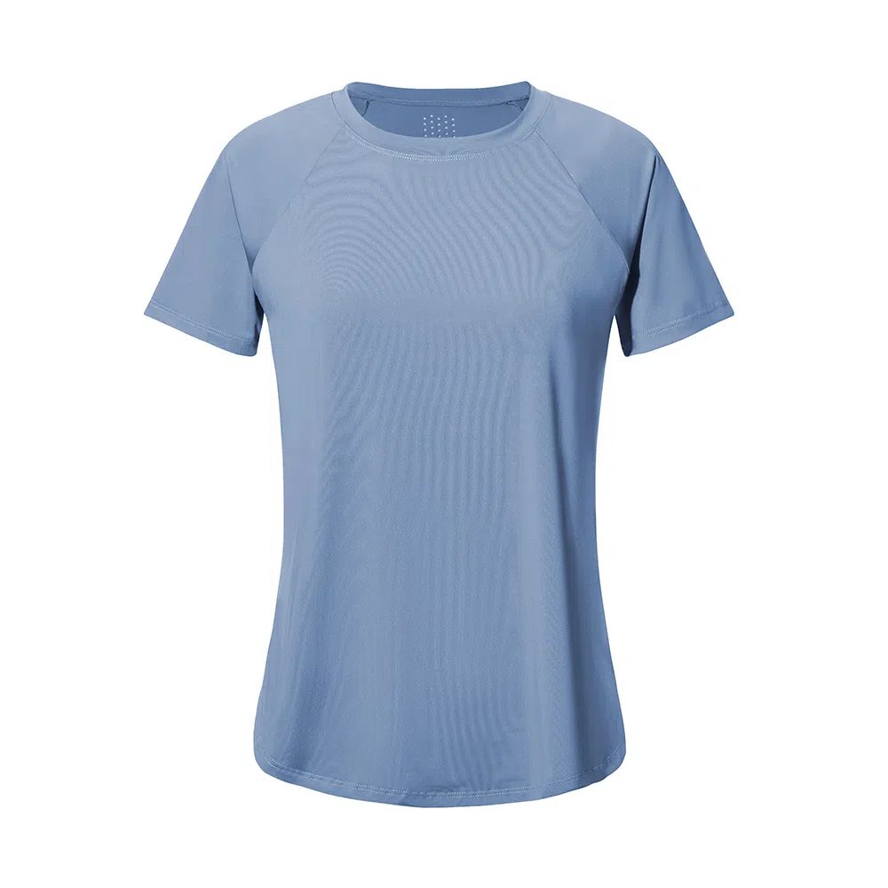 达兹 休闲透气速干训练短袖健身衣 女款