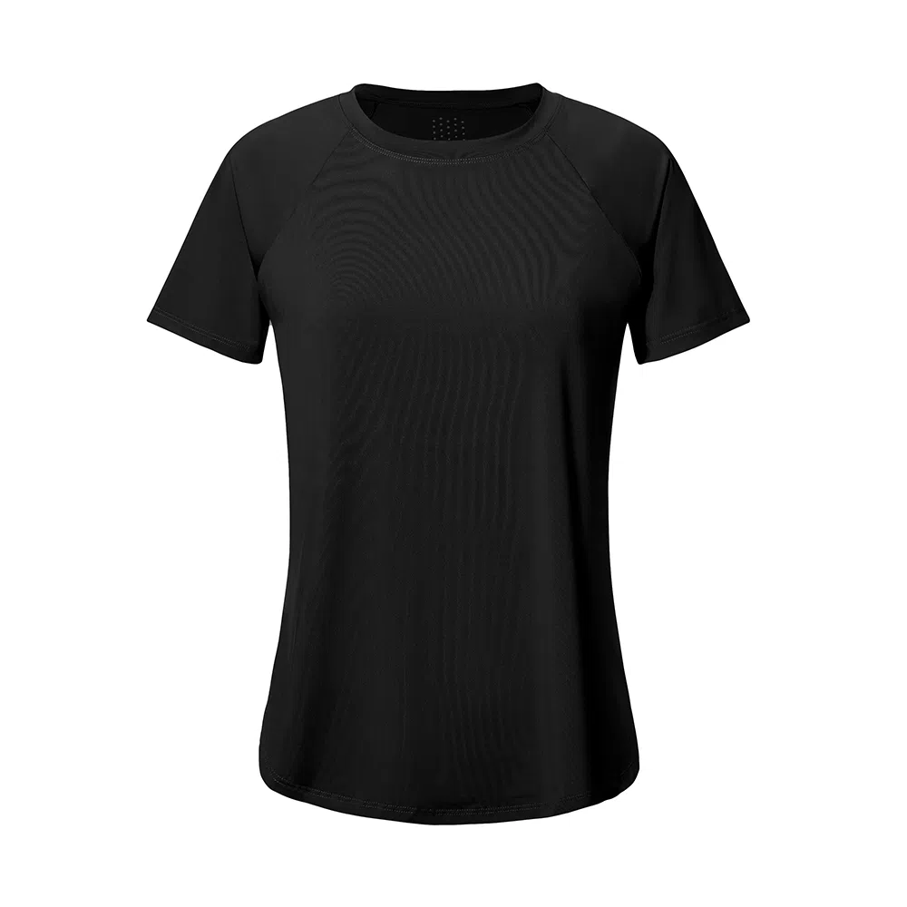 达兹 休闲透气速干训练短袖健身衣 女款
