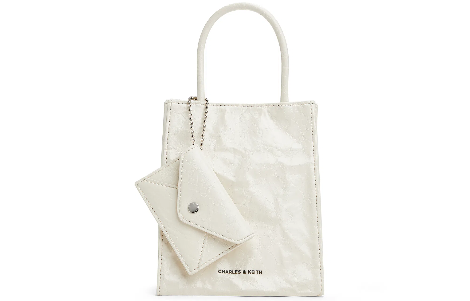 CHARLESKEITH ck PU CreamJet BlackSilver
