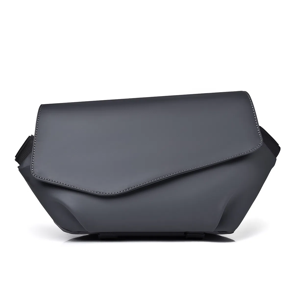 斜挎包男潮牌胸包小包时尚百搭单肩包多功能 尼龙布 腰包 常规 男款 黑色/灰色/蓝色