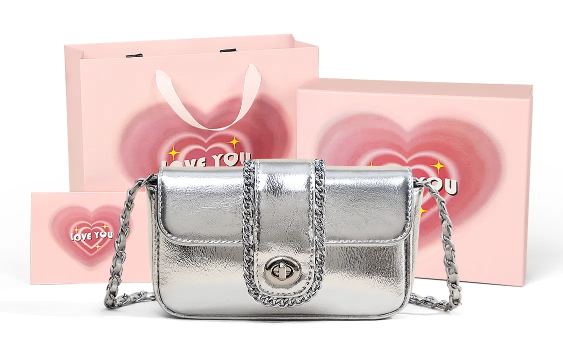 COMELY Crossbody Bag Silver