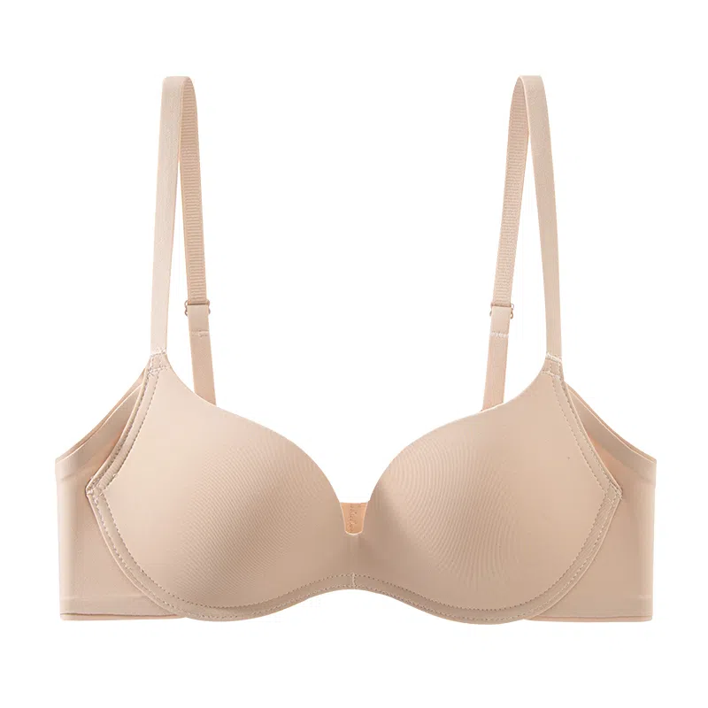 莫代尔 无痕美背透气聚拢贴身收副乳上托小胸聚拢薄款无钢圈防下垂文胸 女款