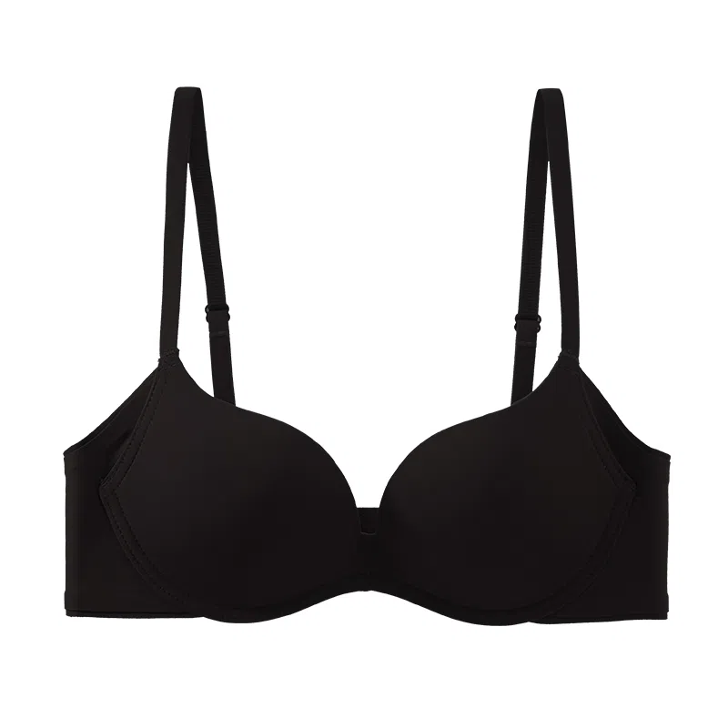 莫代尔 无痕美背透气聚拢贴身收副乳上托小胸聚拢薄款无钢圈防下垂文胸 女款