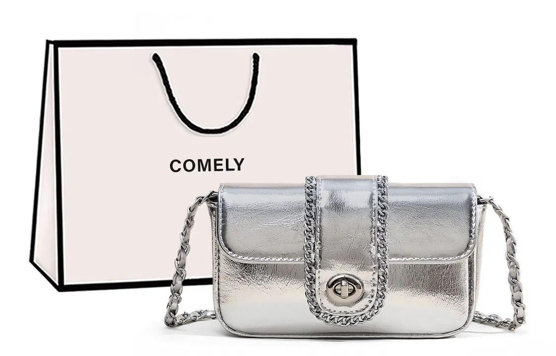 COMELY Crossbody Bag Silver