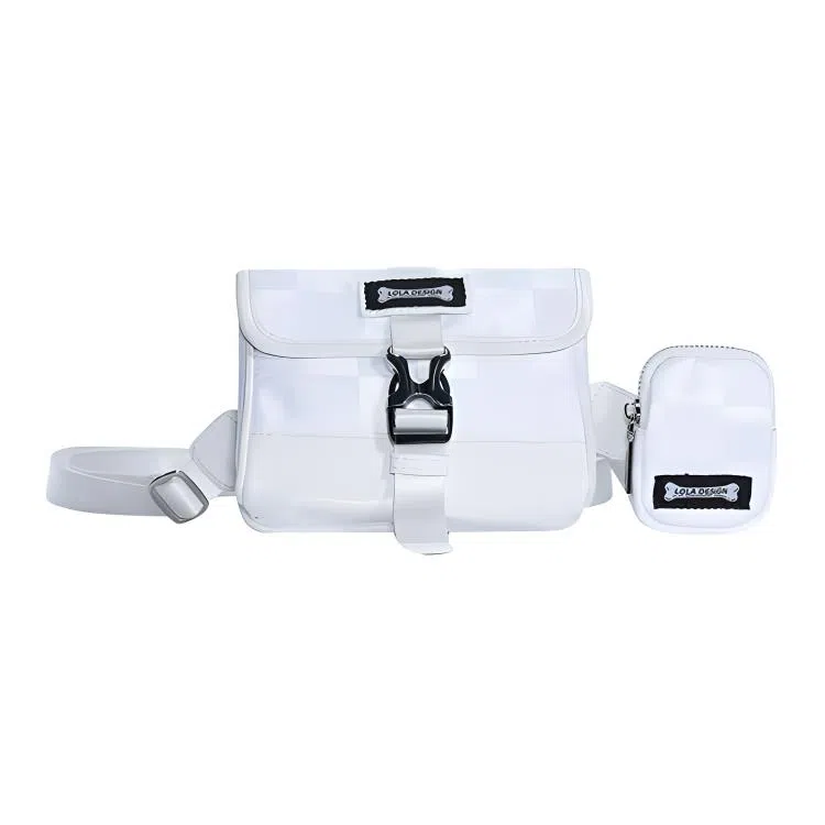 萝拉原创 出游记系列工装潮酷街头 腰包胸包斜挎包 男女同款情侣款 多色