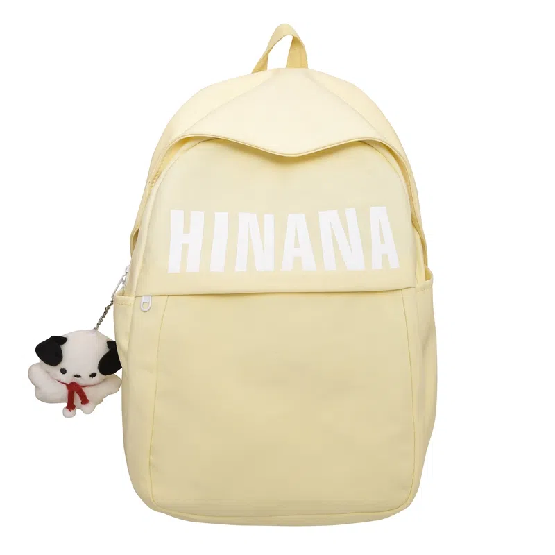 醇龙 日系大容量韩版原宿简约 双肩包 尼龙 男女通用 多色