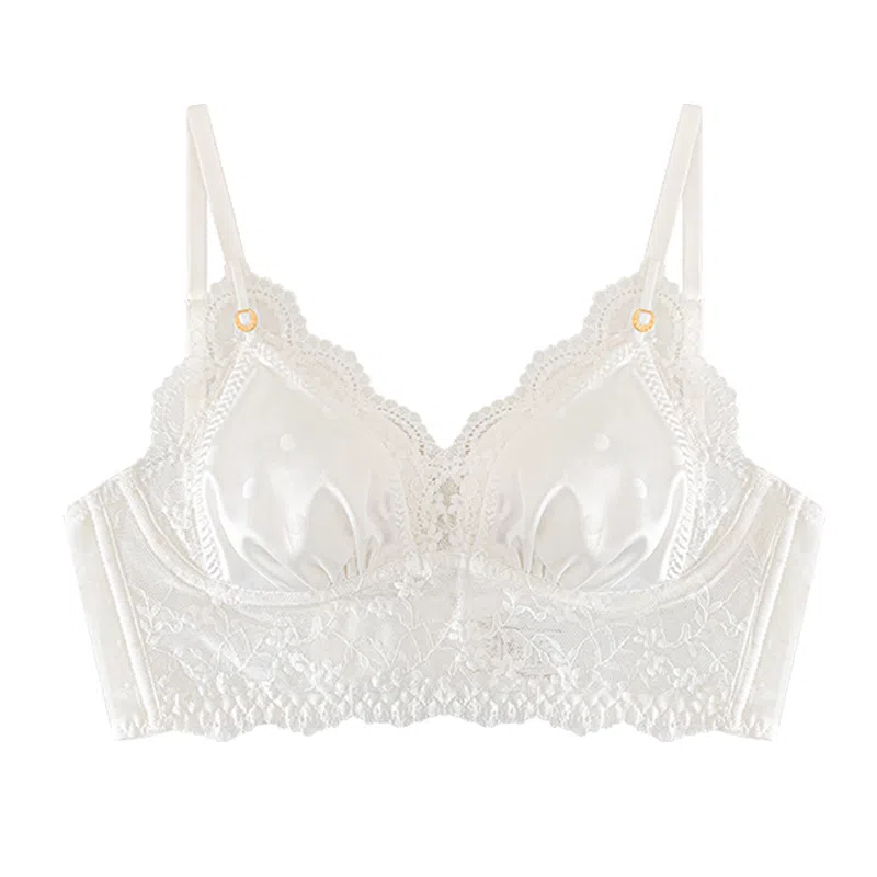 小甜崽 薄款蕾丝上托防下垂文胸 女款