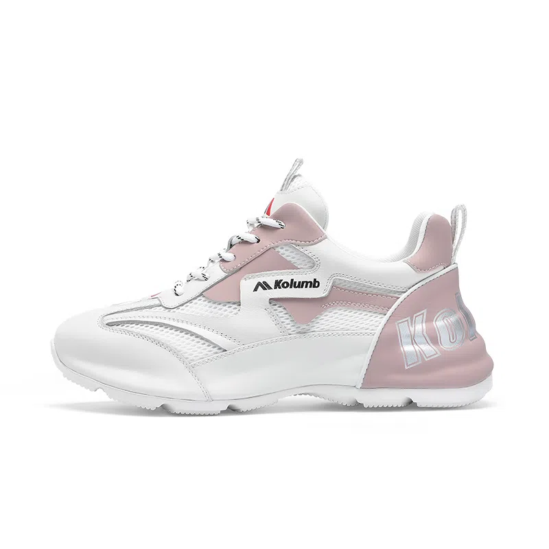 哥仑步 头层牛皮 舒适轻便 减震防滑耐磨 低帮 生活休闲鞋 女款