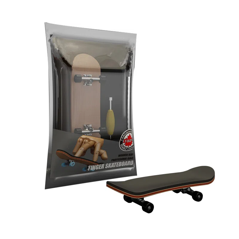 一点潮玩 指尖滑板 五层枫木  创意益智减压 玩具