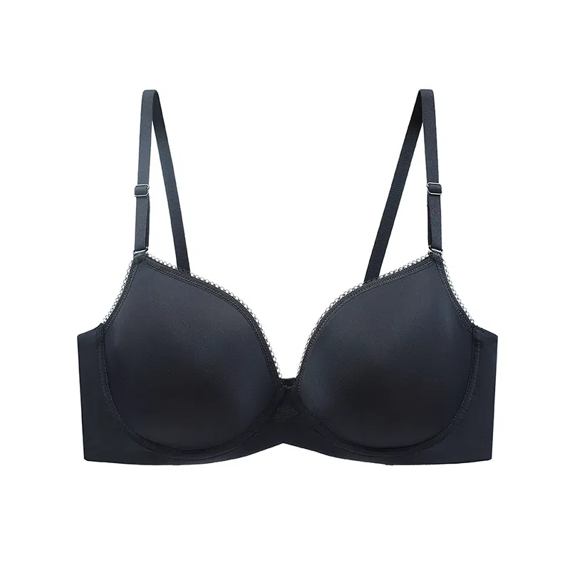 莫代尔 大胸显小胸全罩杯软钢圈轻薄调整型无痕防下垂美背收副乳文胸 女款