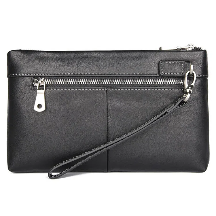 DOSRFINI Leather Wristlet Clutch