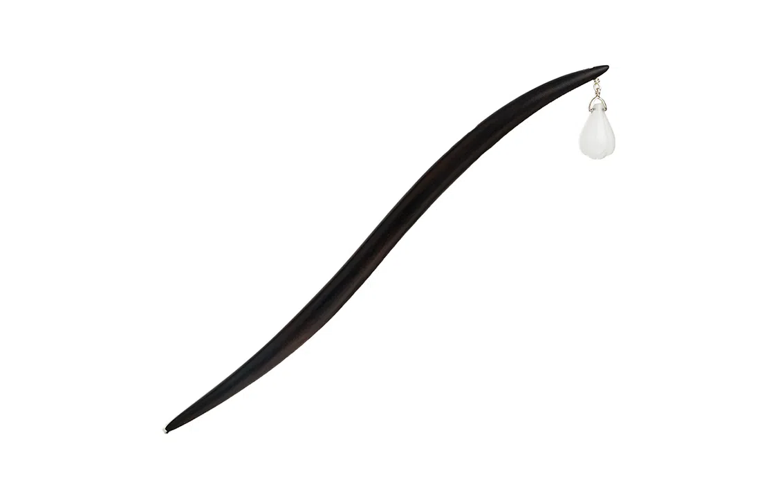 游思集 木兰吟 新中式国风设计檀木 木作 发簪 女款 黑檀