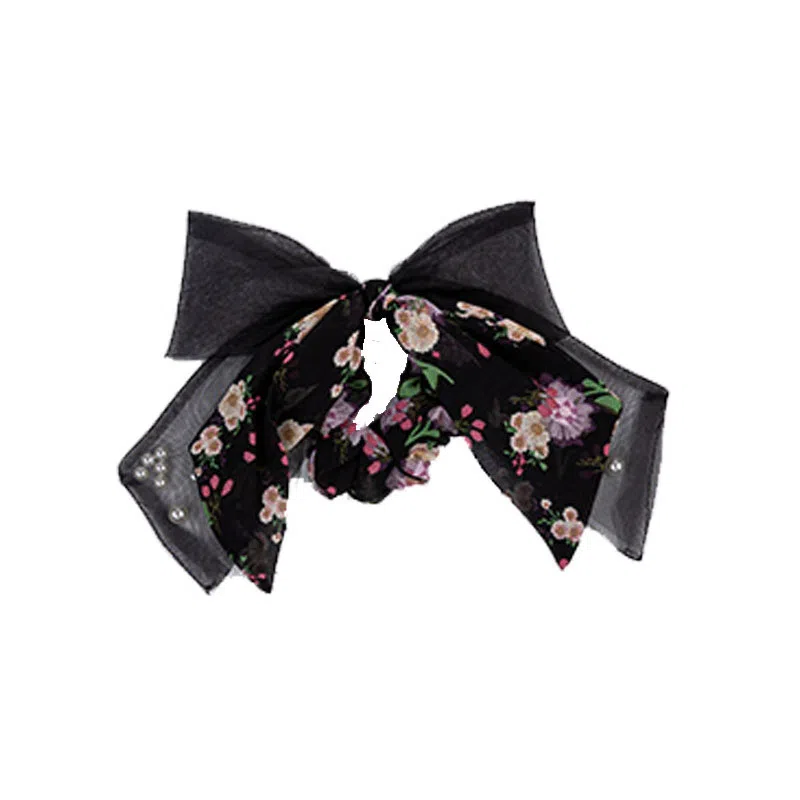 卡铂雅 日常搭配小丝巾长条扎发 装饰高级设计感 飘带绑包丝巾 发带 女款