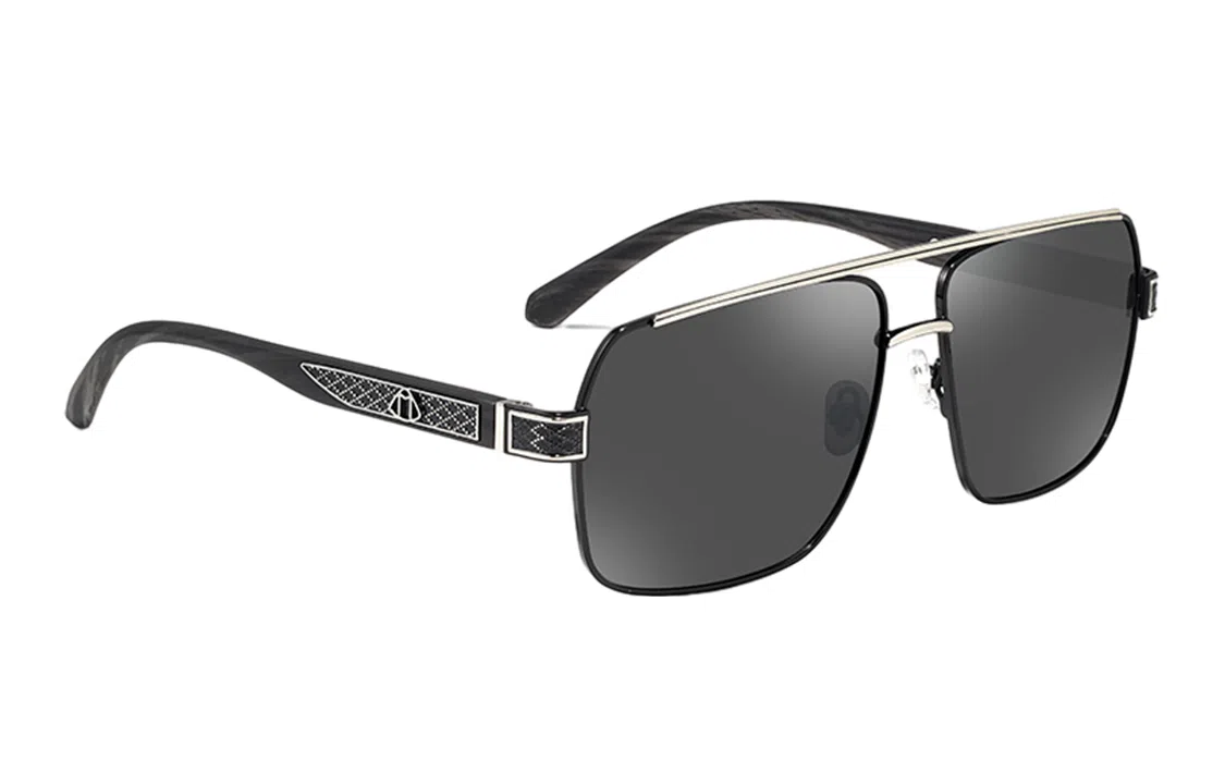 优幽兰 大脸显小遮脸防晒旅行户防紫外线式开车驾驶专用 飞行员式 太阳眼镜 男款