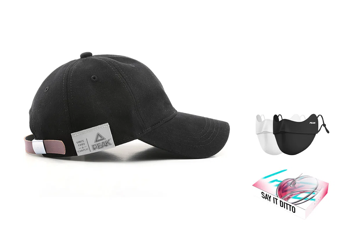 匹克 纯色软顶柔软舒适高级气质 棉 鸭舌帽 男款