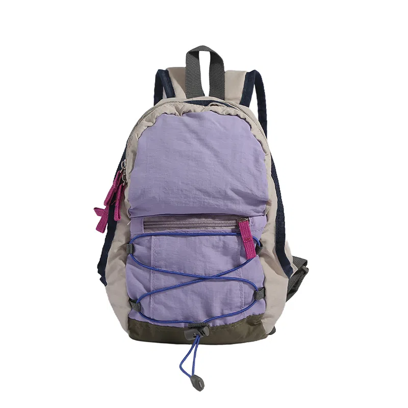 捷朗仕 休闲大容量轻便 尼龙 双肩包 常规 女款