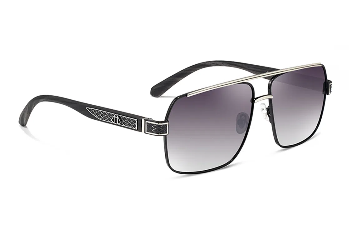 优幽兰 大脸显小遮脸防晒旅行户防紫外线式开车驾驶专用 飞行员式 太阳眼镜 男款