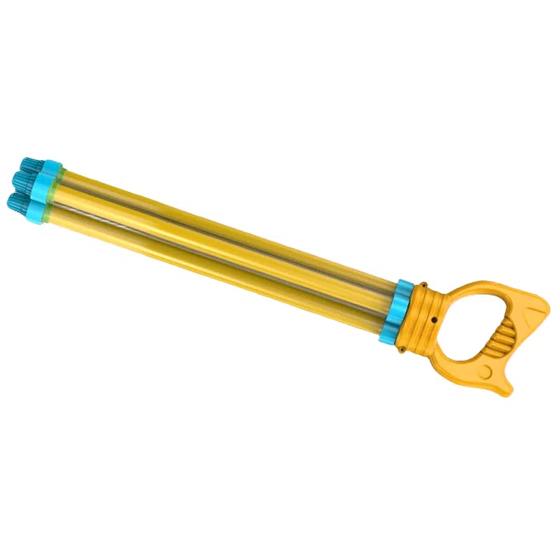 妙贝乐 水枪系列 加特林 抽拉式滋水 打水仗神器 夏日好物 枪型玩具