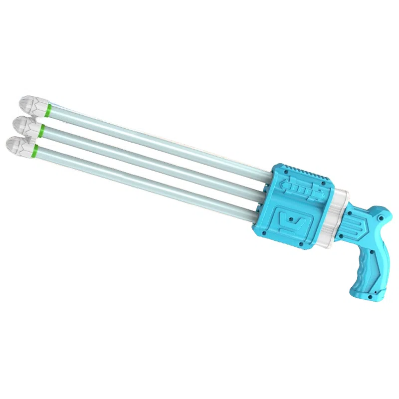 妙贝乐 水枪系列 加特林 抽拉式滋水 打水仗神器 夏日好物 枪型玩具