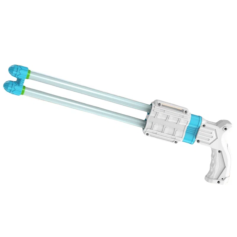 妙贝乐 水枪系列 加特林 抽拉式滋水 打水仗神器 夏日好物 枪型玩具