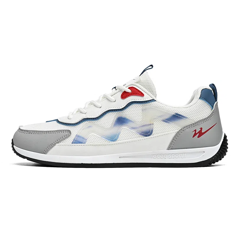 双星八特 时尚休闲百搭 经典潮流 运动减震防滑耐磨 低帮跑步鞋 男款