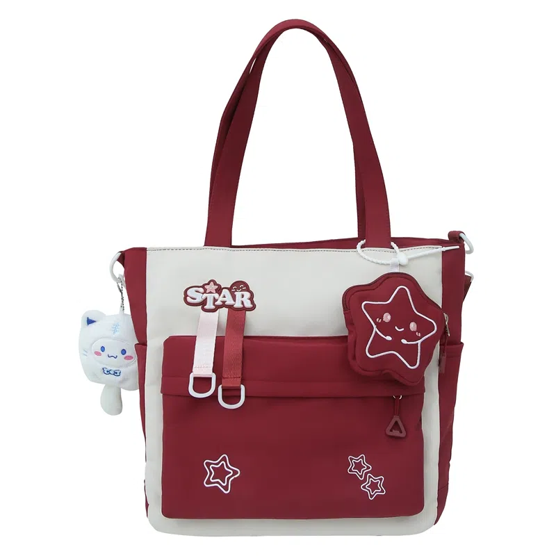 醇龙 学生补习上课大容量 单肩包斜挎包 尼龙 男女通用 多色