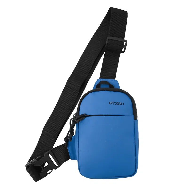 醇龙 休闲轻便简约 牛津纺 胸包 常规 男女同款情侣款 黑/白/蓝/粉/绿