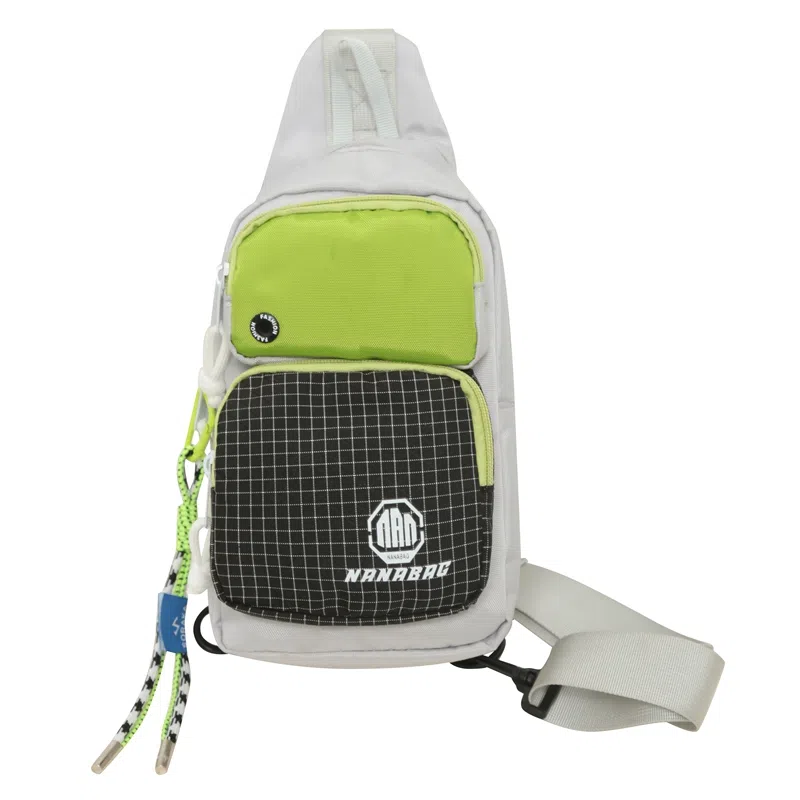 醇龙  斜挎包时尚胸包男女通用尼龙单肩包休闲外出旅游小背包运动包 多色