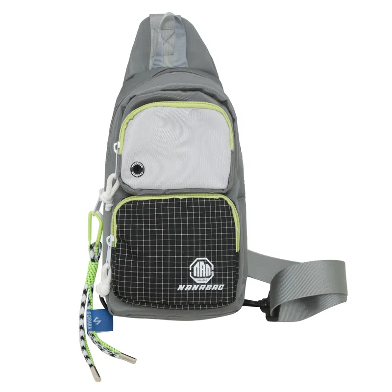 醇龙  斜挎包时尚胸包男女通用尼龙单肩包休闲外出旅游小背包运动包 多色