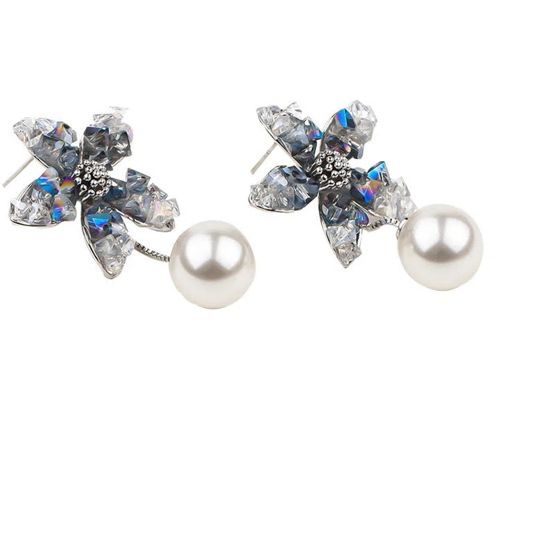 卡铂雅 潮流小众高级感小众设计感轻奢港风 合金 耳环 女款