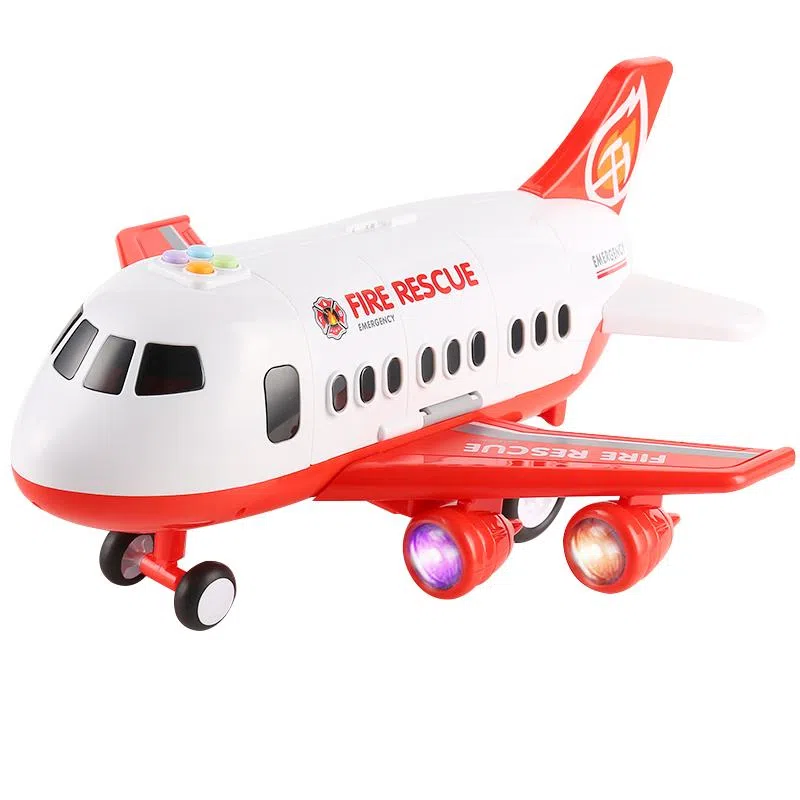 乐乐鱼 飞机移动总部 模型 早教益智玩具