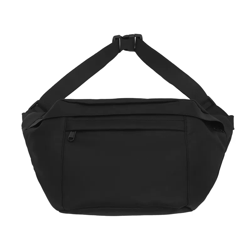 醇龙 尼龙布 男女通用 拉链开合百搭通勤 多色 胸包