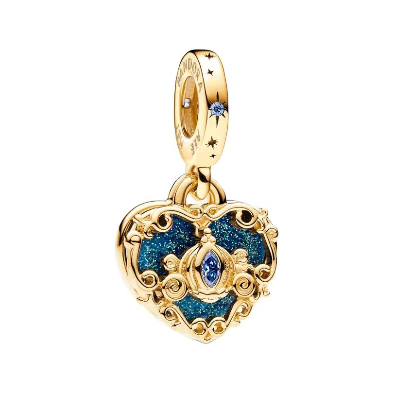 Pandora Heart Pendant Gold