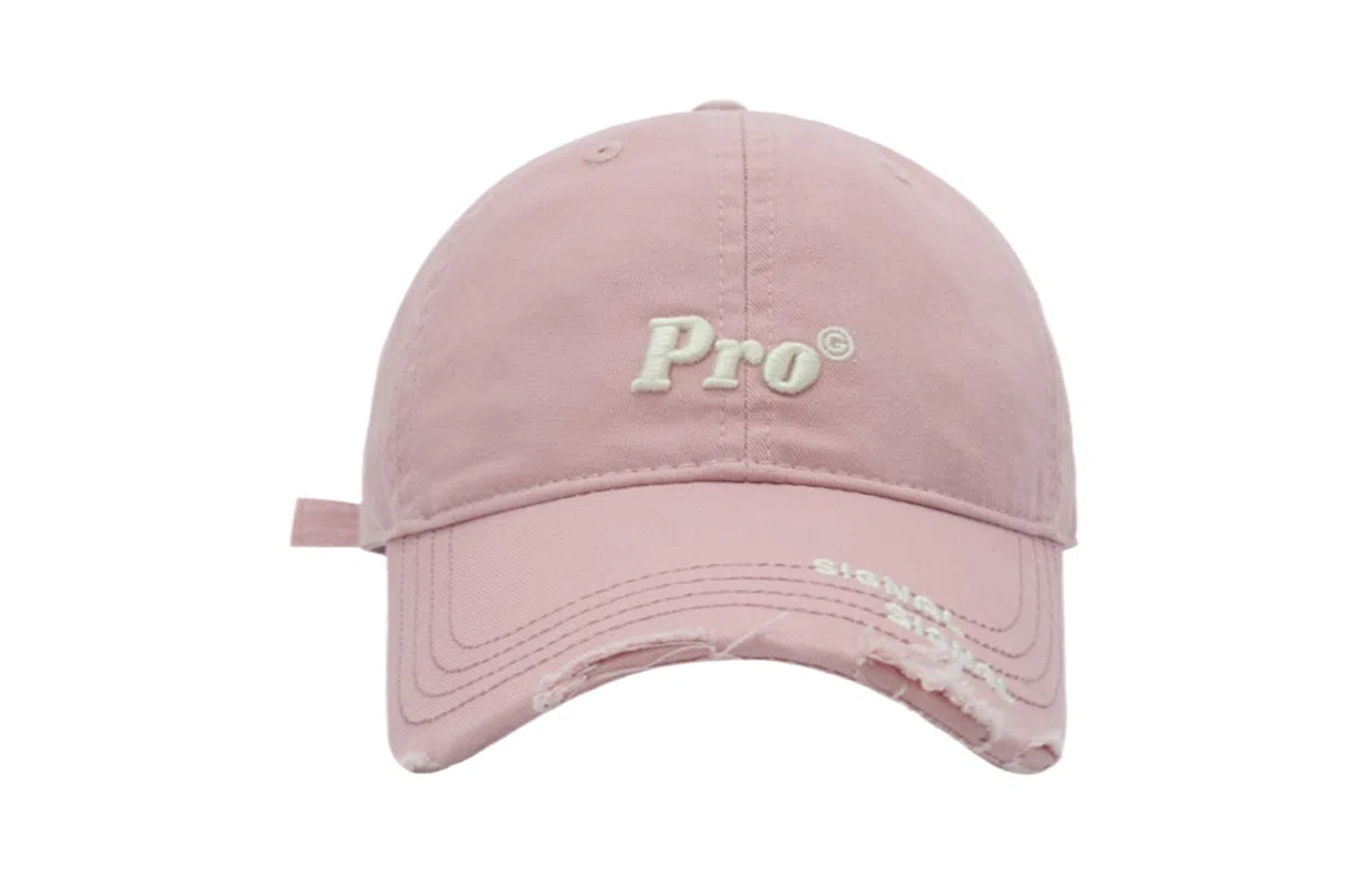 美式街头风格帽 破洞做旧立体字母刺绣时尚潮流大头围显脸小户外运动遮阳帽 棉 鸭舌帽 男女同款情侣款