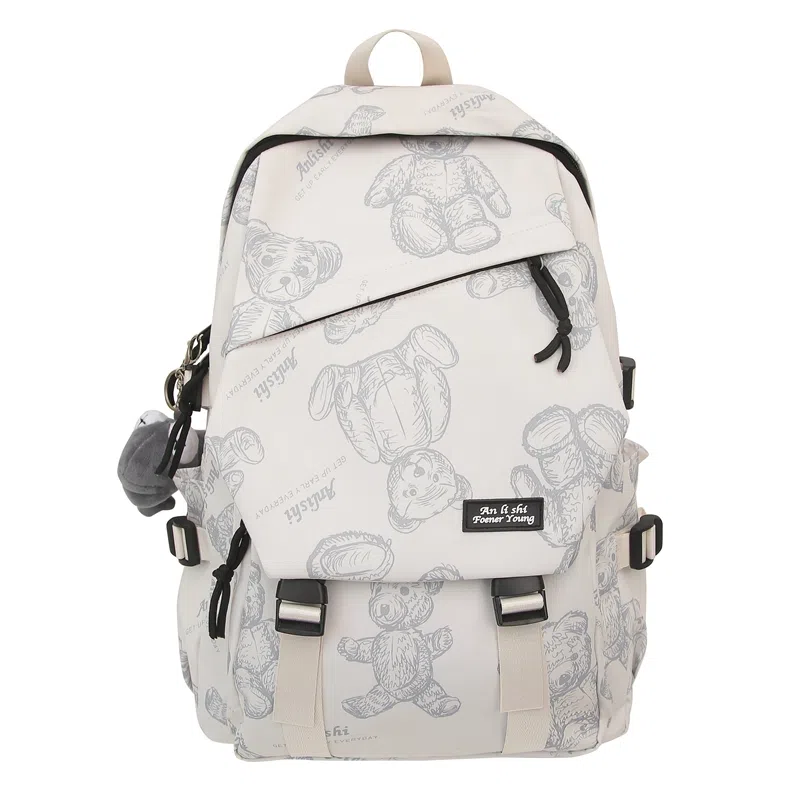 醇龙 大容量简约 尼龙 男女通用 双肩包 多色