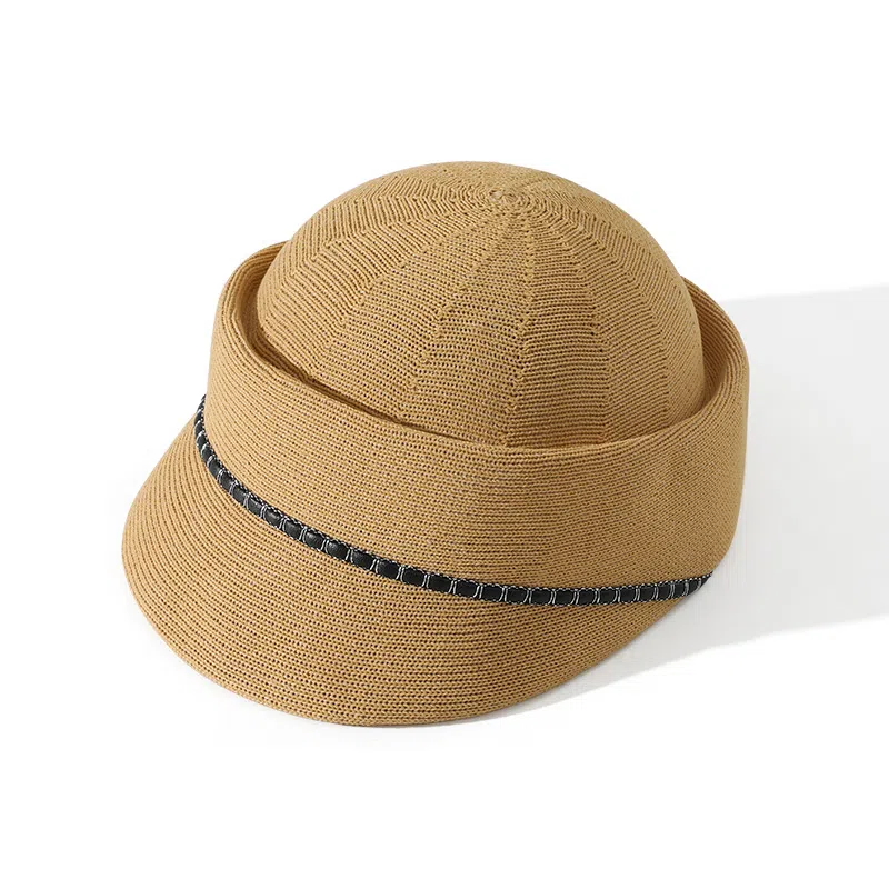 浪莎 显脸小减龄圆顶草编出游防晒遮阳 锦纶 草帽 女款