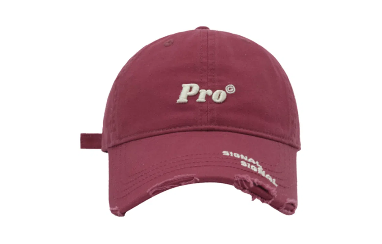 美式街头风格帽 破洞做旧立体字母刺绣时尚潮流大头围显脸小户外运动遮阳帽 棉 鸭舌帽 男女同款情侣款