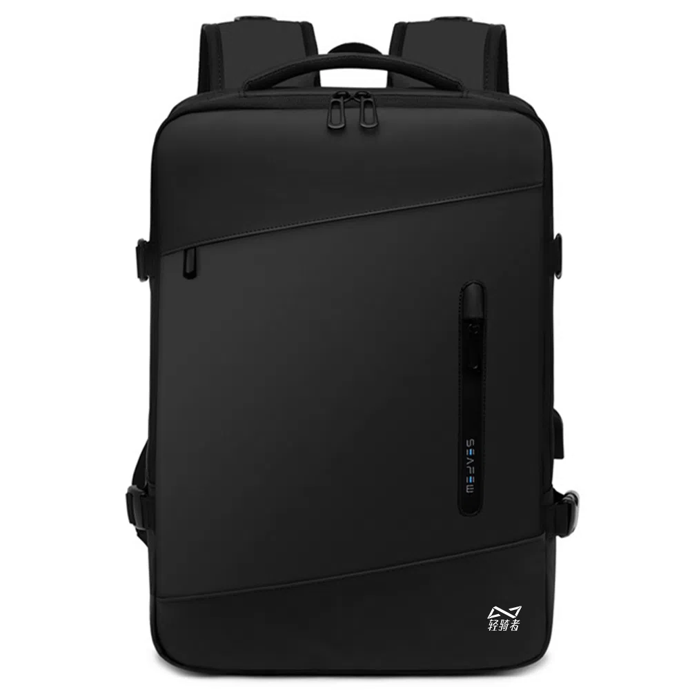 轻骑者 时尚休闲多功能短途旅游出差户外露营防泼水干湿分离可扩容 织物 旅行包电脑包书包背包双肩包 常规 男女同款情侣款 多色