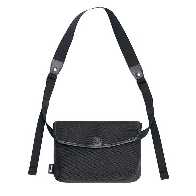DOSRFINI Nylon Crossbody Bag Black