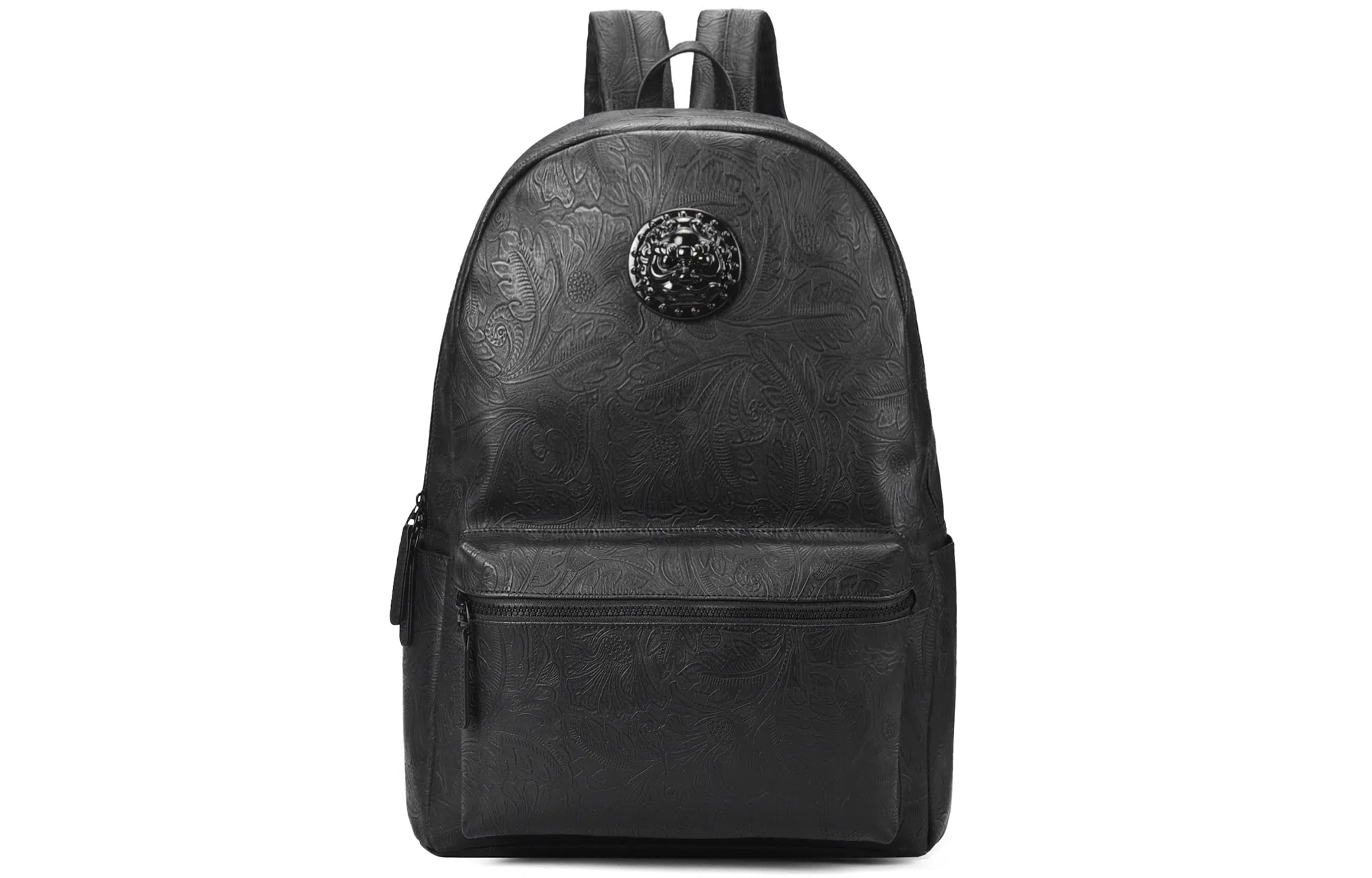 Chusu Black Lion Head Backpack
